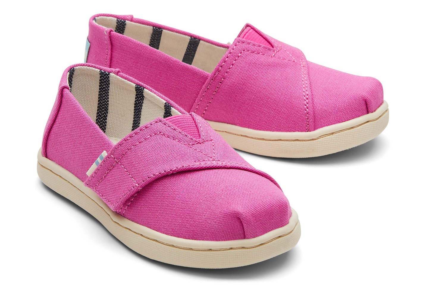 Toms Espadryle Dziecięce Różowe - Alpargata Tiny - 93MAXRSTU